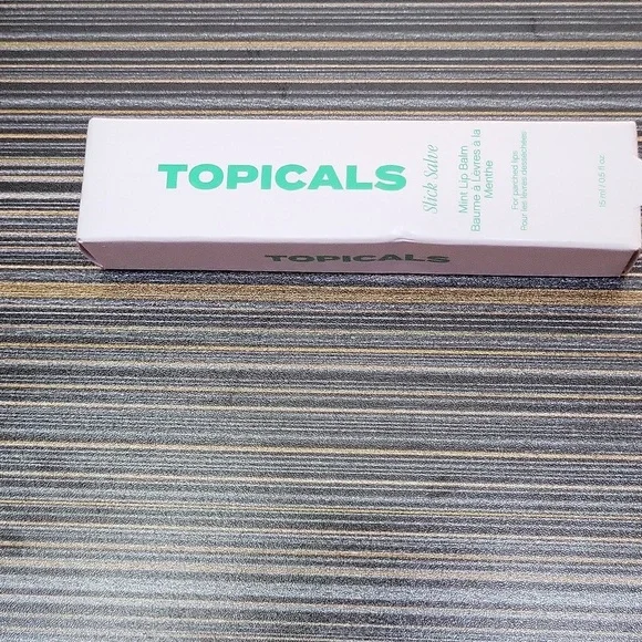 CLEARANCE! Topicals Slick Salve Mint Lip Balm, NIB - Picture 9 of 12